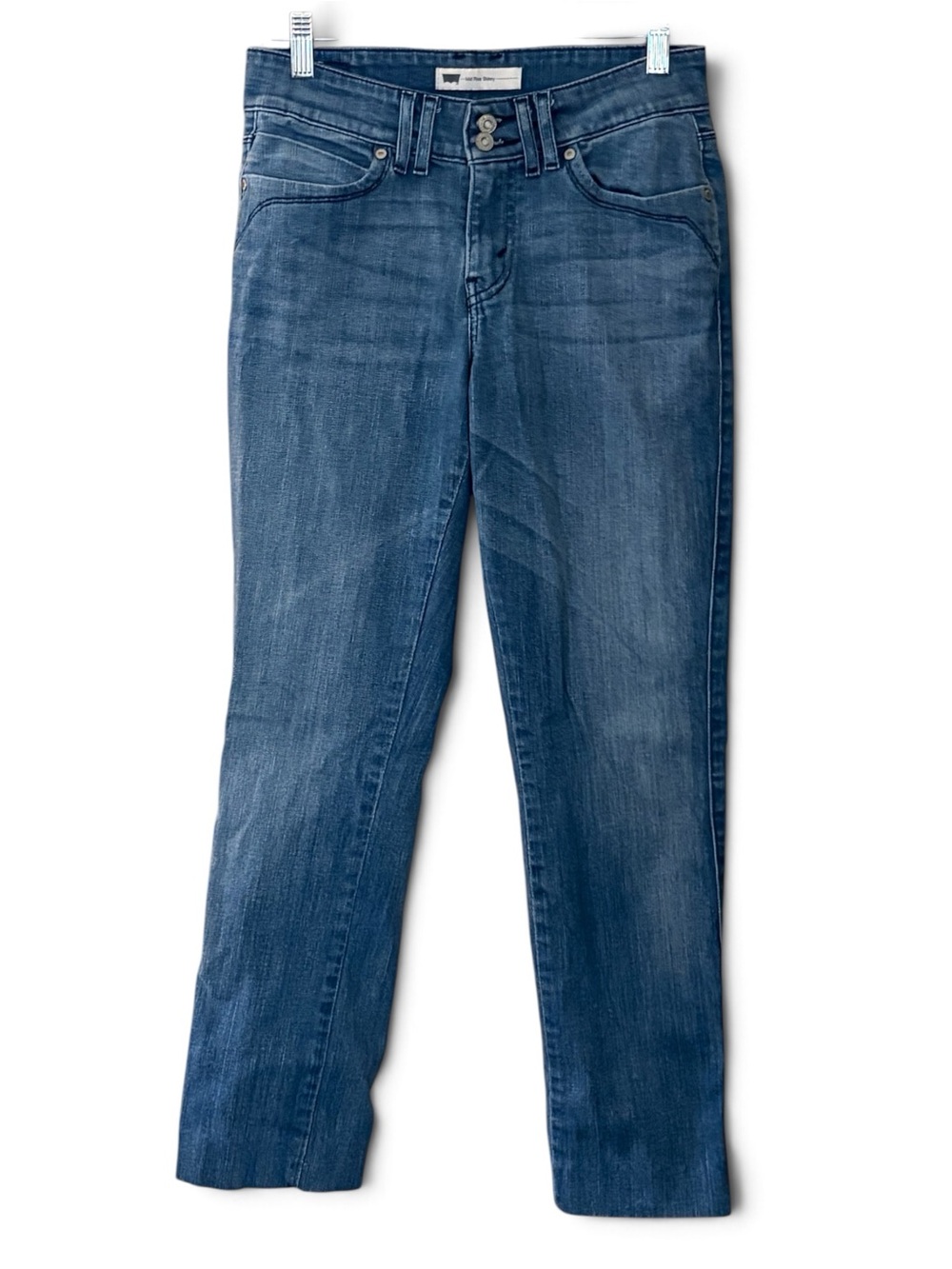 Levi's Medium Blue Mid Rise Skinny Jeans